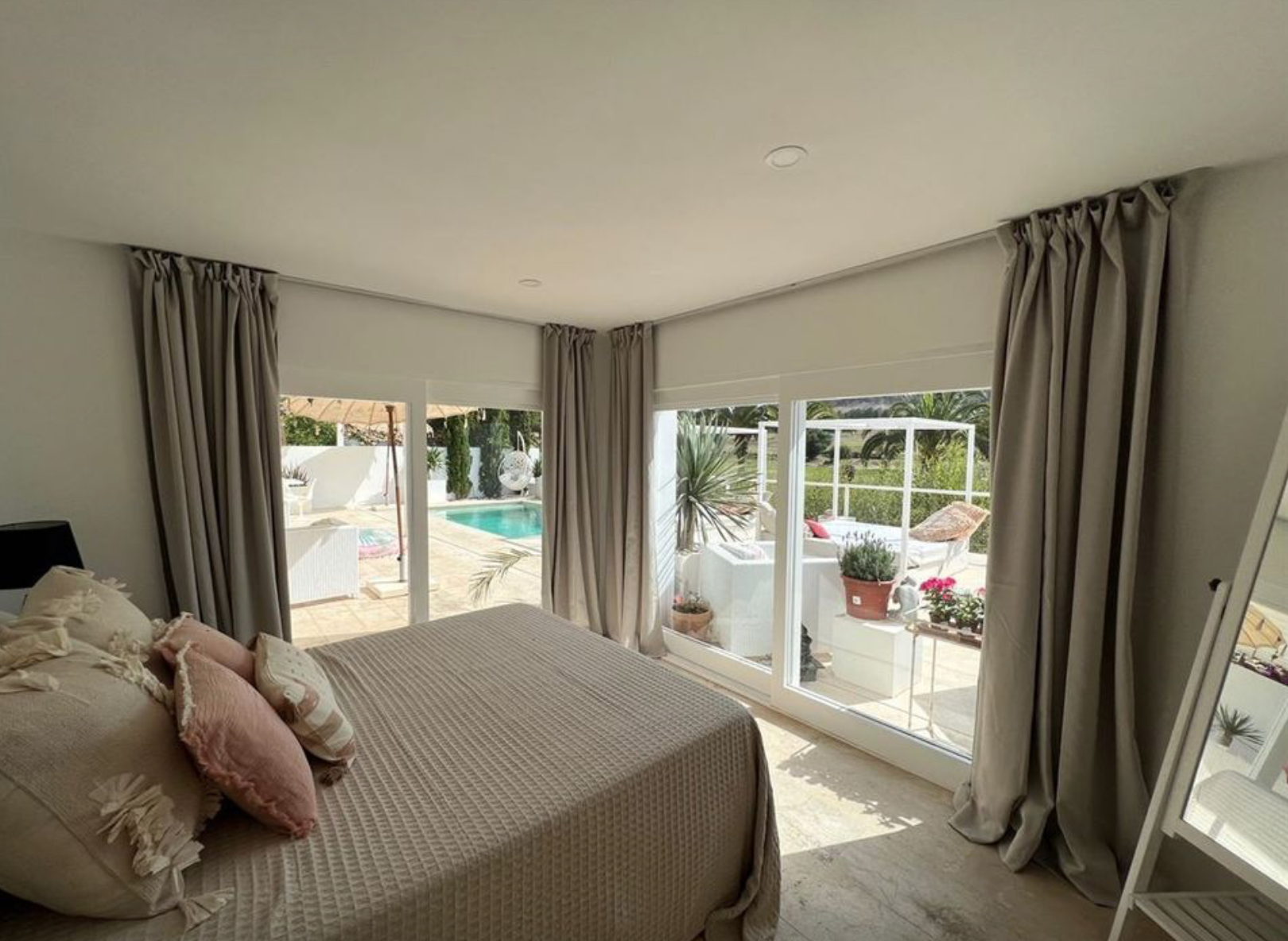 resa estates for sale roca llisa private pool frontal views bedroom 2.png